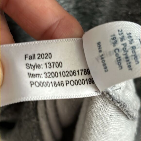 EUC Marine Layer Double Knit Hoodie Heathered Dark Gray Sz M - Picture 9 of 9